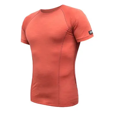 Triko krátké pánské SENSOR MERINO ACTIVE terracotta