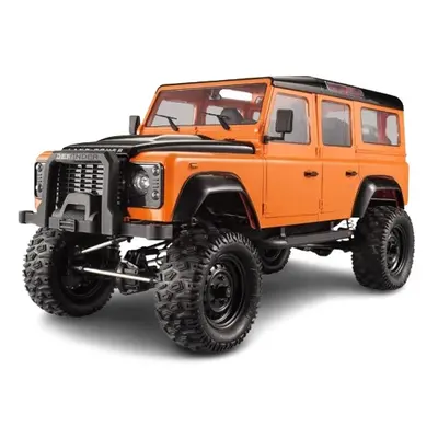 DoubleE RC auto Land Rover Defender D110 Wagon 1:8 oranžová