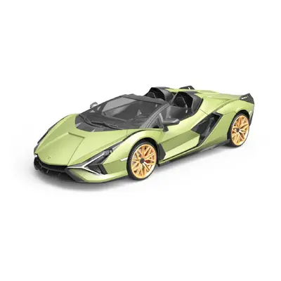 Siva RC auto Lamborghini Sian 1:12 zelená metalíza, proporcionální RTR LED 2,4GHz