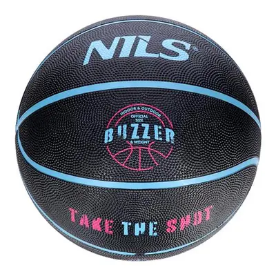 Basketbalový míč NILS NPK271 Buzzer 7 černý