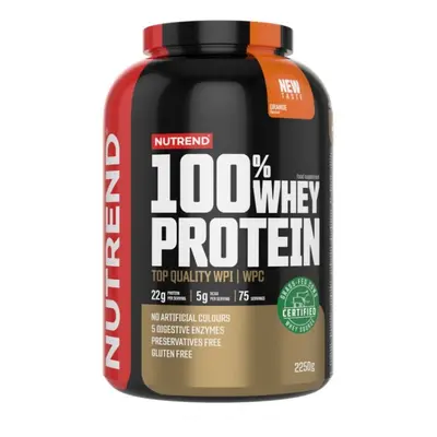 Nápoj Nutrend 100% WHEY PROTEIN 2250g pomeranč