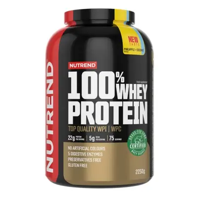 Nápoj Nutrend 100% WHEY PROTEIN 2250g ananas+kokos