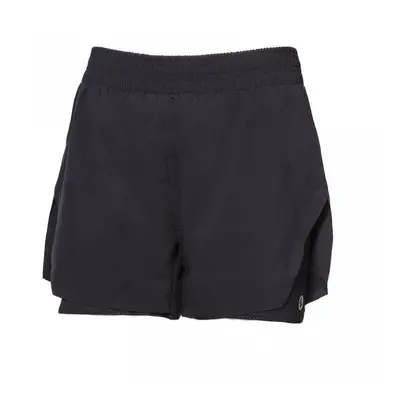 Kalhoty krátké dámské Progress CARRERA SHORTS 2v1 černé