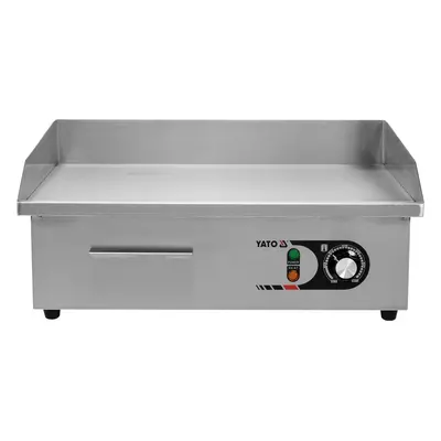 Yato Gastro Grilovací deska hladká 3000W 550mm