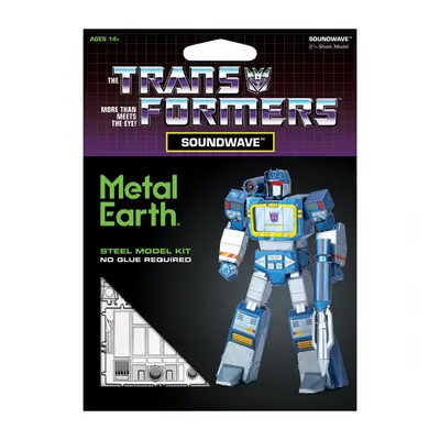 Metal Earth Luxusní ocelová stavebnice Transformers Soundwave