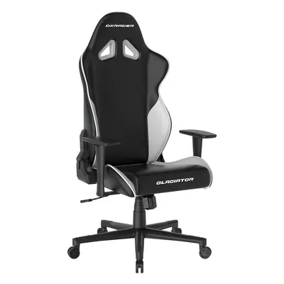 herní židle DXRacer GLADIATOR černo-bílá