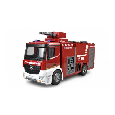 Amewi RC hasičský vůz Mercedes-Benz Arocs 1:18 s funkční stříkačkou