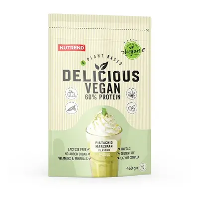 Nápoj Nutrend DELICIOUS VEGAN PROTEIN 450g pistácie+marcipán