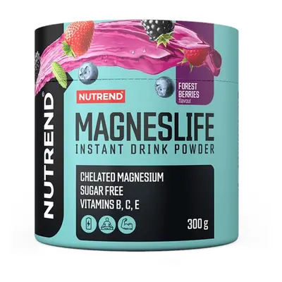 Nápoj Nutrend MagnesLife Instant drink powder 300g lesní plody