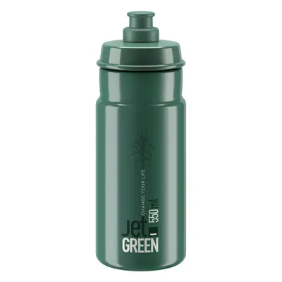 Lahev ELITE Jet Green zelená/bílé logo 550 ml