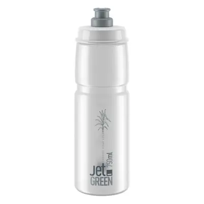 Lahev ELITE Jet Green čirá/šedé logo 750 ml