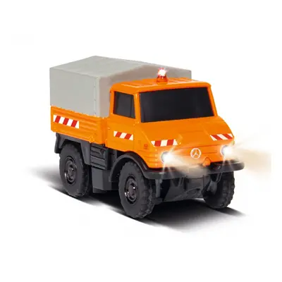 Carson RC auto MB Unimog U406 1:87 oranžová