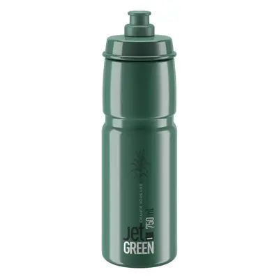 Lahev ELITE Jet Green zelená/bílé logo 750 ml