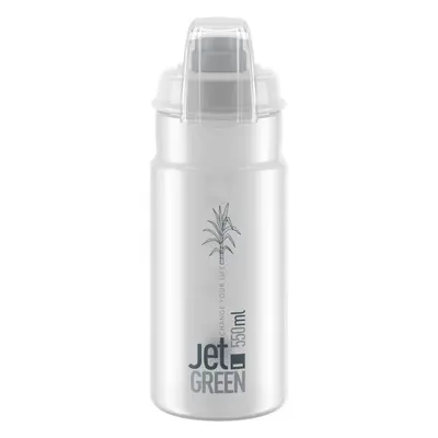 Lahev ELITE Jet Green plus čirá/šedé logo 550 ml