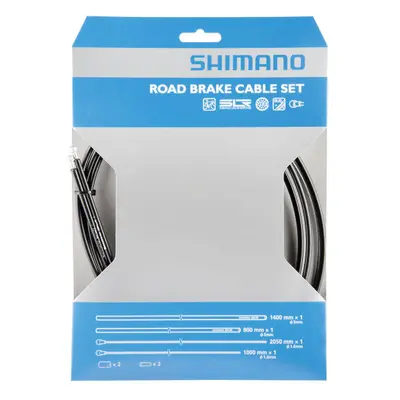 Shimano-servis Bowdeny+lanka Shimano set 1.6 x 1000/2050mm, 800/1400mm černý