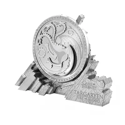 Metal Earth Luxusní ocelová stavebnice Game of Thrones - Targaryen Sigil