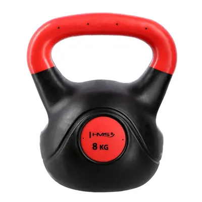 Kompozitový kettlebell HMS KPC08 Vin-Bell 8 kg červený