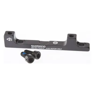 Adaptér kotoučové brzdy Shimano přední/zadní 203mm post mont original balení