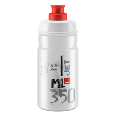 Lahev ELITE Jet čirá/červené logo 350 ml