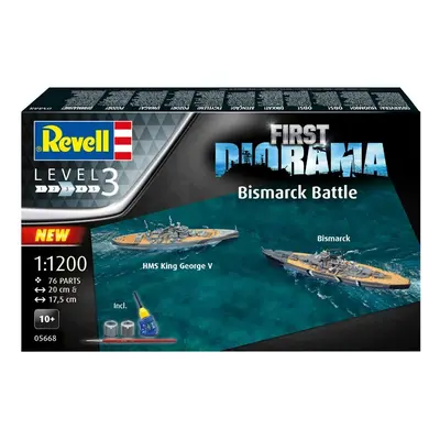 Gift-Set lodě 05668 - Bismarck Battle (1:1200)