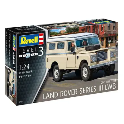 Plastic ModelKit auto 07056 - Land Rover řady III LWB (commercial) (1:24)