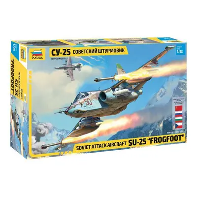 Model Kit letadlo 4807 - Sukhoi SU-25 "Frogfoot" (1:48)