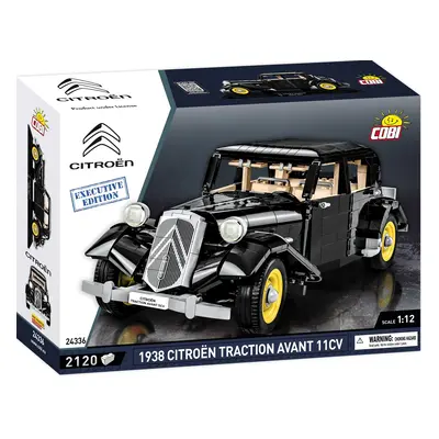 Cobi 1938 Citroen Traction Avant 11 CV, 1:12, EXECUTIVE EDITION