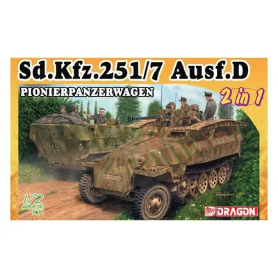 Model Kit military 7605 - Sd.Kfz.251/7 Ausf.D Pionierpanzerwagen (1:72)