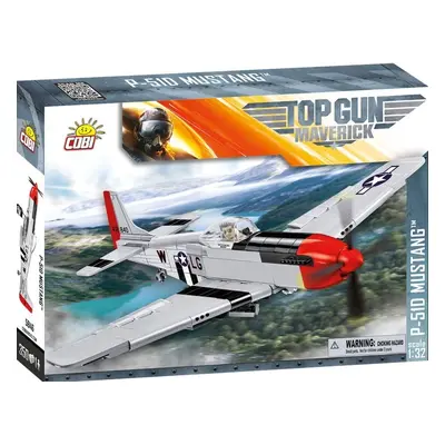 Cobi 5846 TOP GUN P-51 D Mustang, 1:32, 350k, 1f