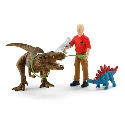 Schleich Útok Tyranosaura Rexe