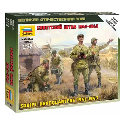 Wargames (WWII) figurky 6132 - Soviet HQ (1:72)