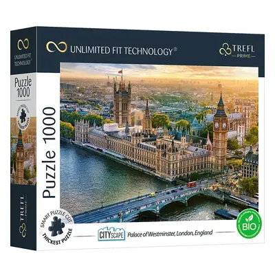 Trefl Prime Puzzle 1000 UFT - Panorama města: Westminsterský palác, Londýn, Anglie