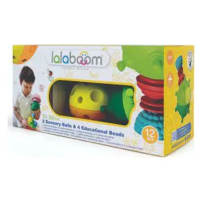 LALABOOM Sensory 2+8, Stavebnice pro nejmenší