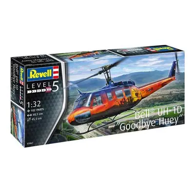 Plastic modelky vrtulník 03867 - Bell UH-1D "Goodbye Huey" (1:32)