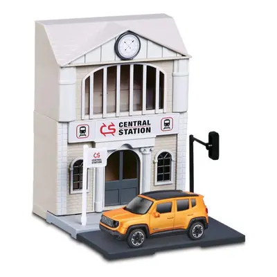 Bburago 1:43 Street Fire City Train Station