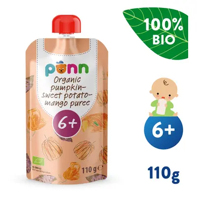 SALVEST Ponn BIO Pyré z dýně, brambor a manga (110 g)