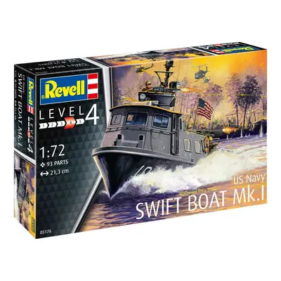 ModelSet loď 65176 - US Navy SWIFT BOAT Mk.I (1:72)