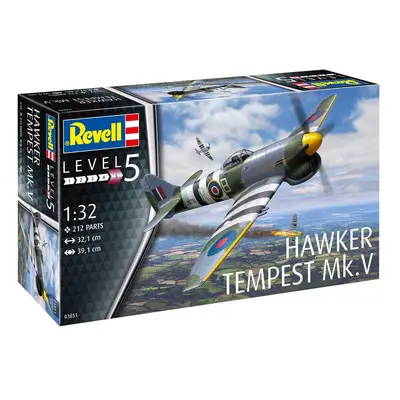 Plastic modelky letadlo 03851 - Hawker Tempest V (1:32)