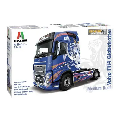 Model Kit truck 3942 - VOLVO FH4 Globetrotter Medium Roof (1:24)