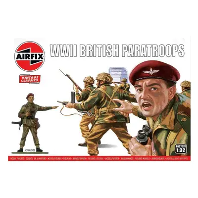 Classic Kit VINTAGE figurky A02701V - WWII British Paratroops (1:32)