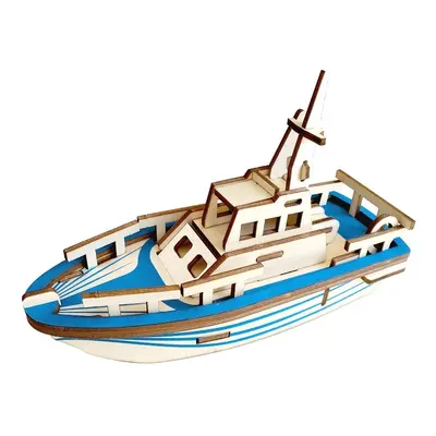 Woodcraft Dřevěné 3D puzzle Loď