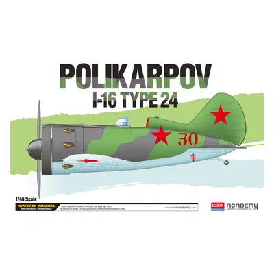 Model Kit letadlo 12314 - Polikarpov I-16 Type 24 LE: (1:48)