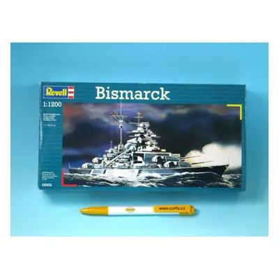 Plastic modelky loď 05802 - Bismarck (1: 1200)