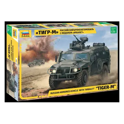 Model Kit military 3683 - GAZ Tiger w / Arbalet (1:35)