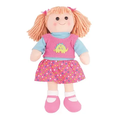 Bigjigs Toys Látková panenka Susie 38 cm