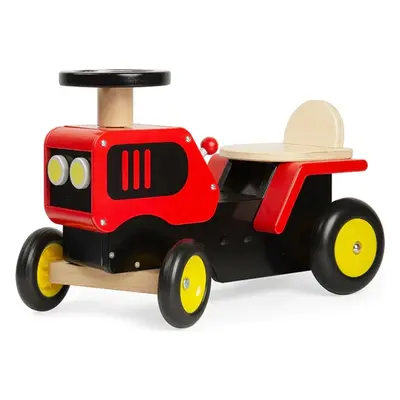 Bigjigs Toys Dřevěné odrážedlo Traktor