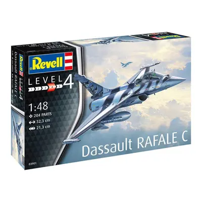 Plastic modelky letadlo 03901 - Dassault Rafale C (1:48)