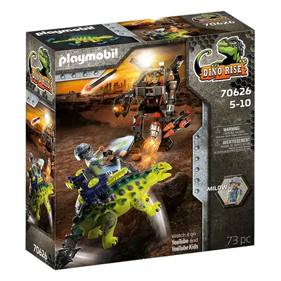 PLAYMOBIL DINO Rise 70626 saichania: Obrana robota bojovníka