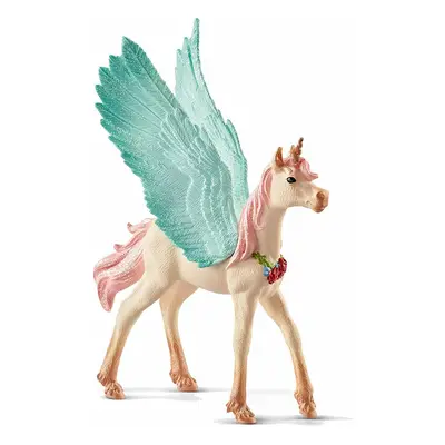 Schleich Vyzdobené hříbě Pegasa jednorožce