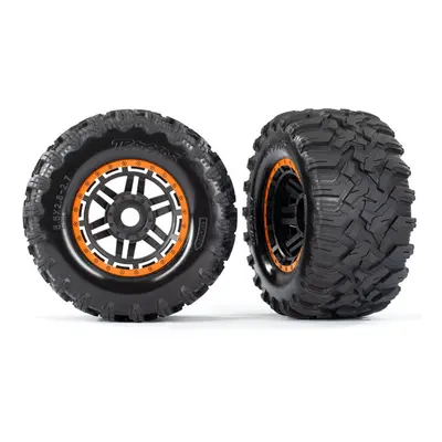 Traxxas kolo 2.8", pneu Maxx All-Terrain, disk černo-oranžový (2)